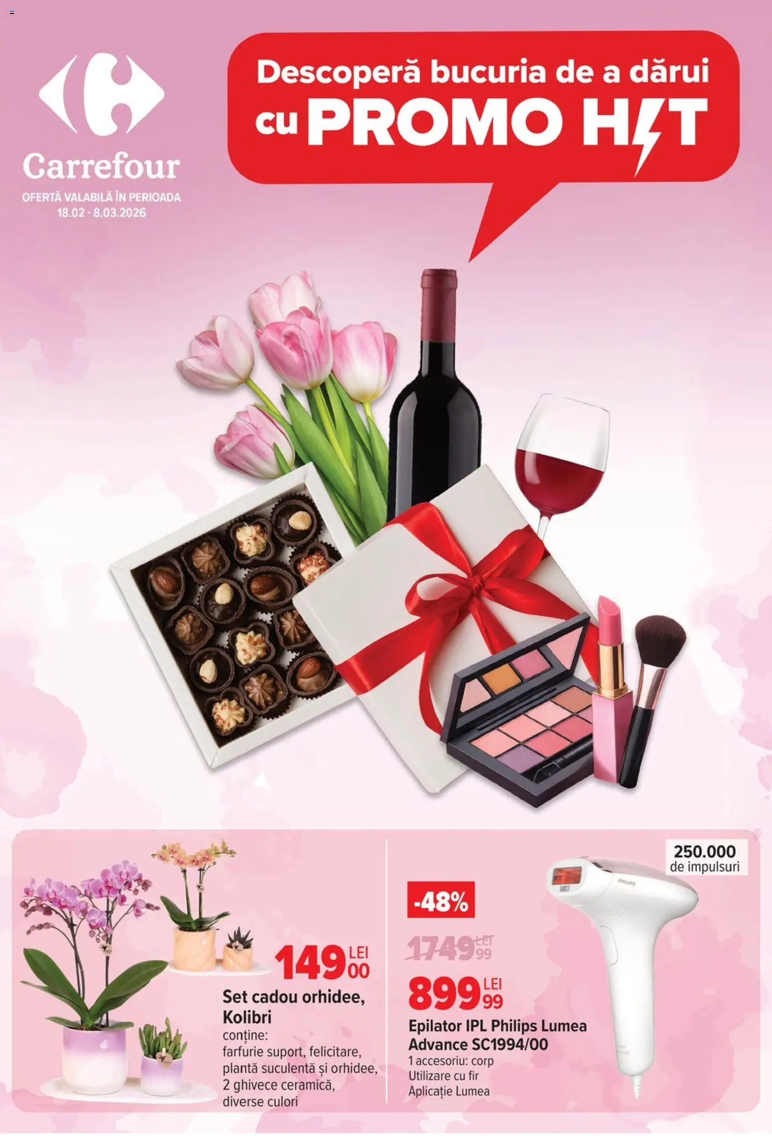 Previzualizarea de cataloage: Carrefour Catalog - Women's Day valabil de la 18.02.2026