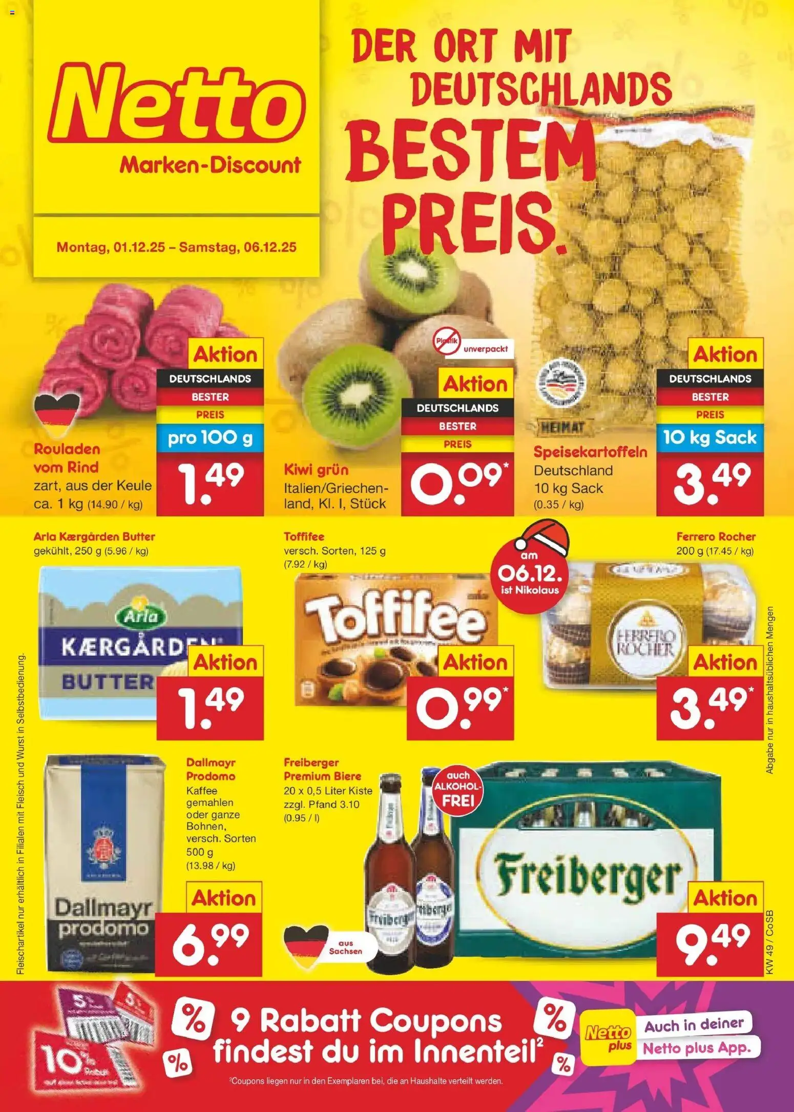 Vorschau von dem Prospekt des Geschäftes Netto Marken-Discount, gültig ab dem 01.12.2025