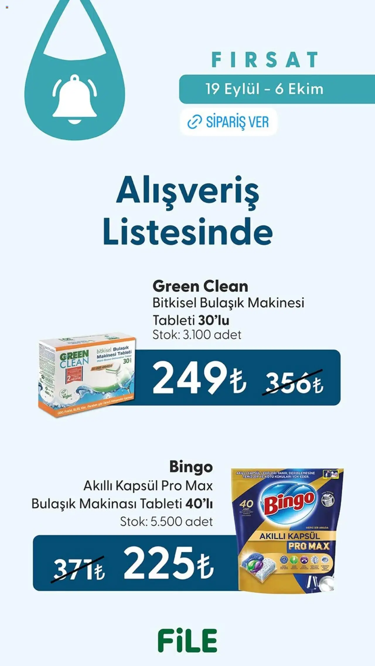 File Market İndirim (01 - 31 Ekim 2025) - Sayfa numarası 1