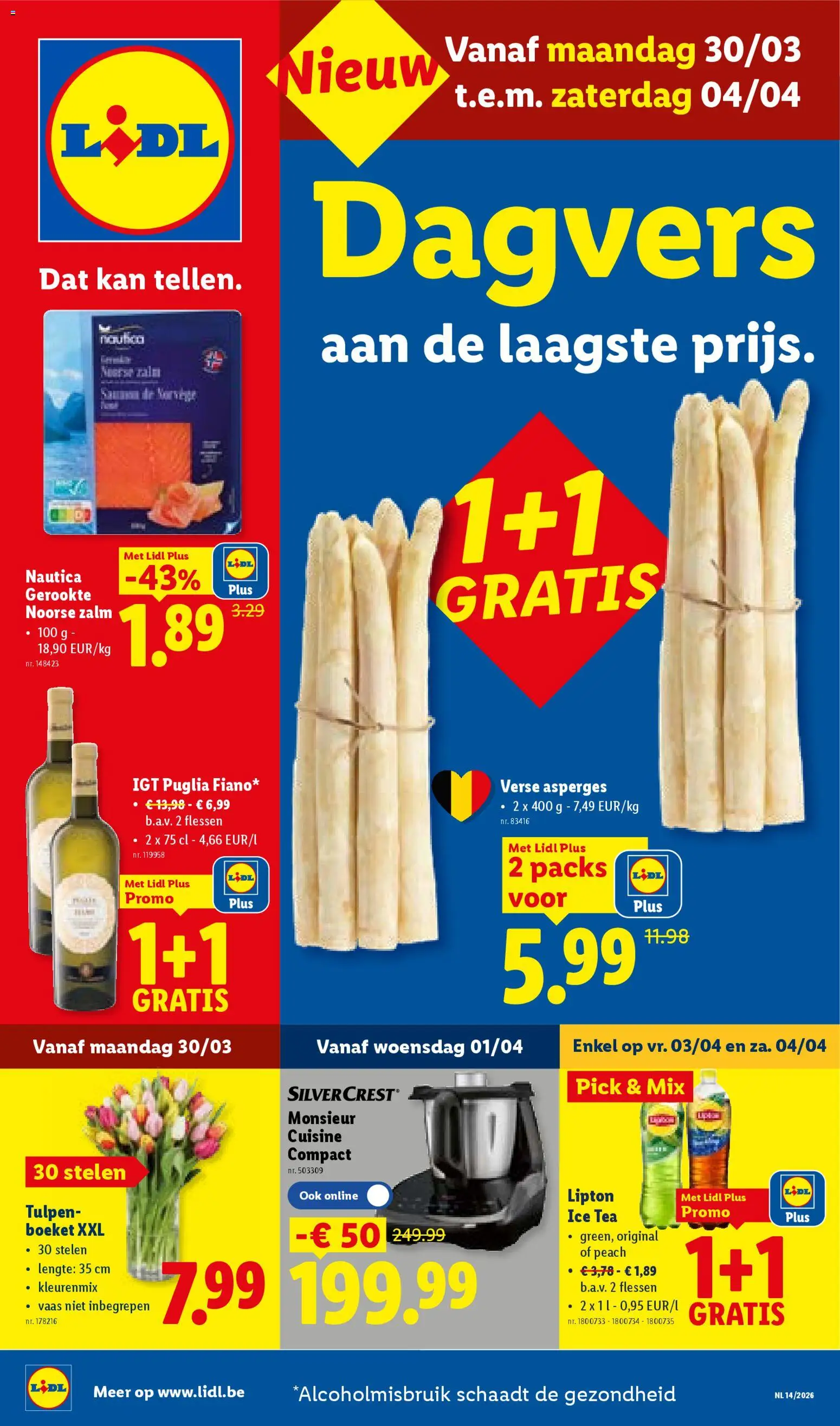 Voorbeeld van Lidl Folder week 14 van winkel Lidl geldig vanaf 30/03/2026
