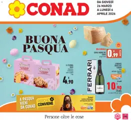 Anteprima dell'opuscolo Conad volantino Piemonte dal negozio Conad valido da 26/03/2026