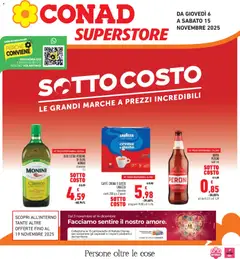 Anteprima dell'opuscolo Volantino Superstore Piemonte dal negozio Conad valido da 06/11/2025