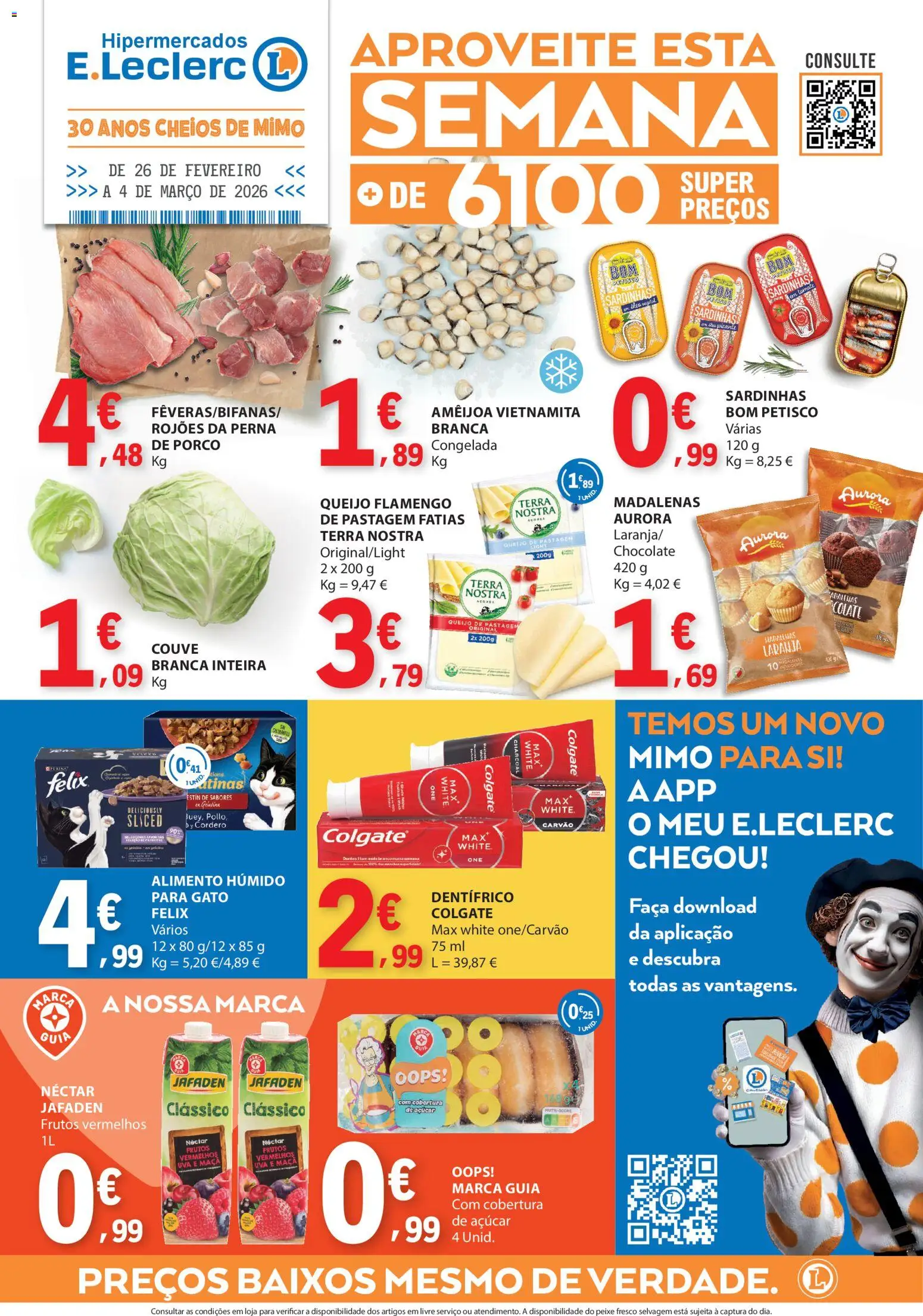 Pré-visualização do folheto da loja E.Leclerc válida a partir de 26/02/2026