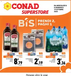 Anteprima dell'opuscolo Volantino Superstore Campania dal negozio Conad valido da 08/10/2025