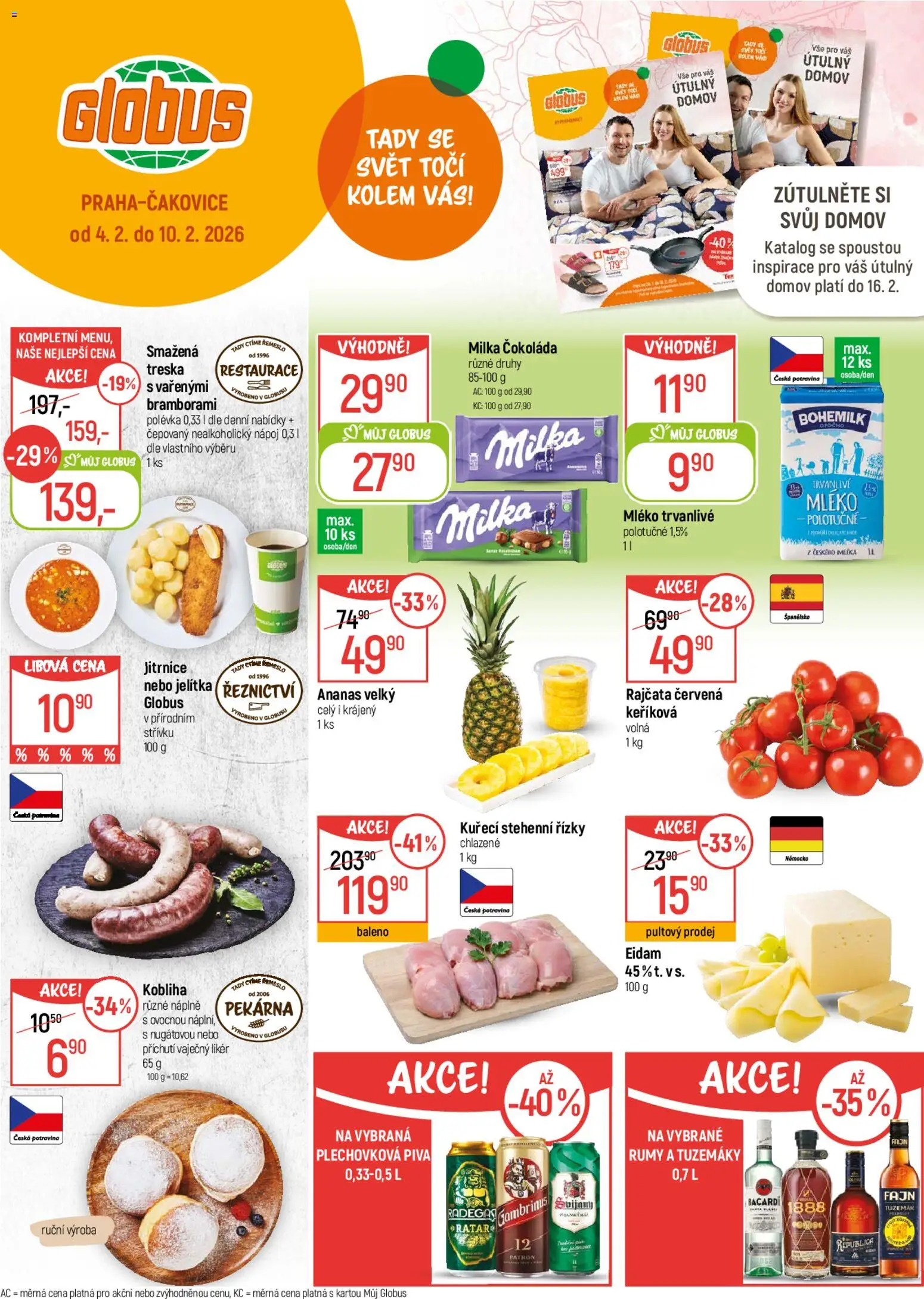 Náhled nabídky: Globus Leták platný od 04.02.2026