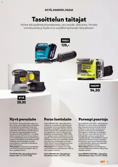 Kaupan K-Rauta Tarjoukset - Remppa-lehteä esikatselu, voimassa 01/09/2025 | Sivu: 67