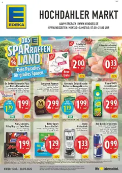 Vorschau von dem Prospekt des Geschäftes Edeka, gültig ab dem 14.09.2025