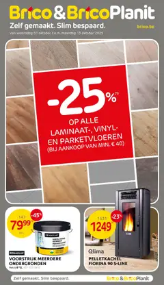 Voorbeeld van Folder van winkel Brico geldig vanaf 01/10/2025