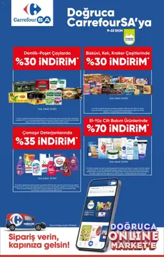 CarrefourSA Katalog 09.10.2025 - Broşürünün önizlemesi
