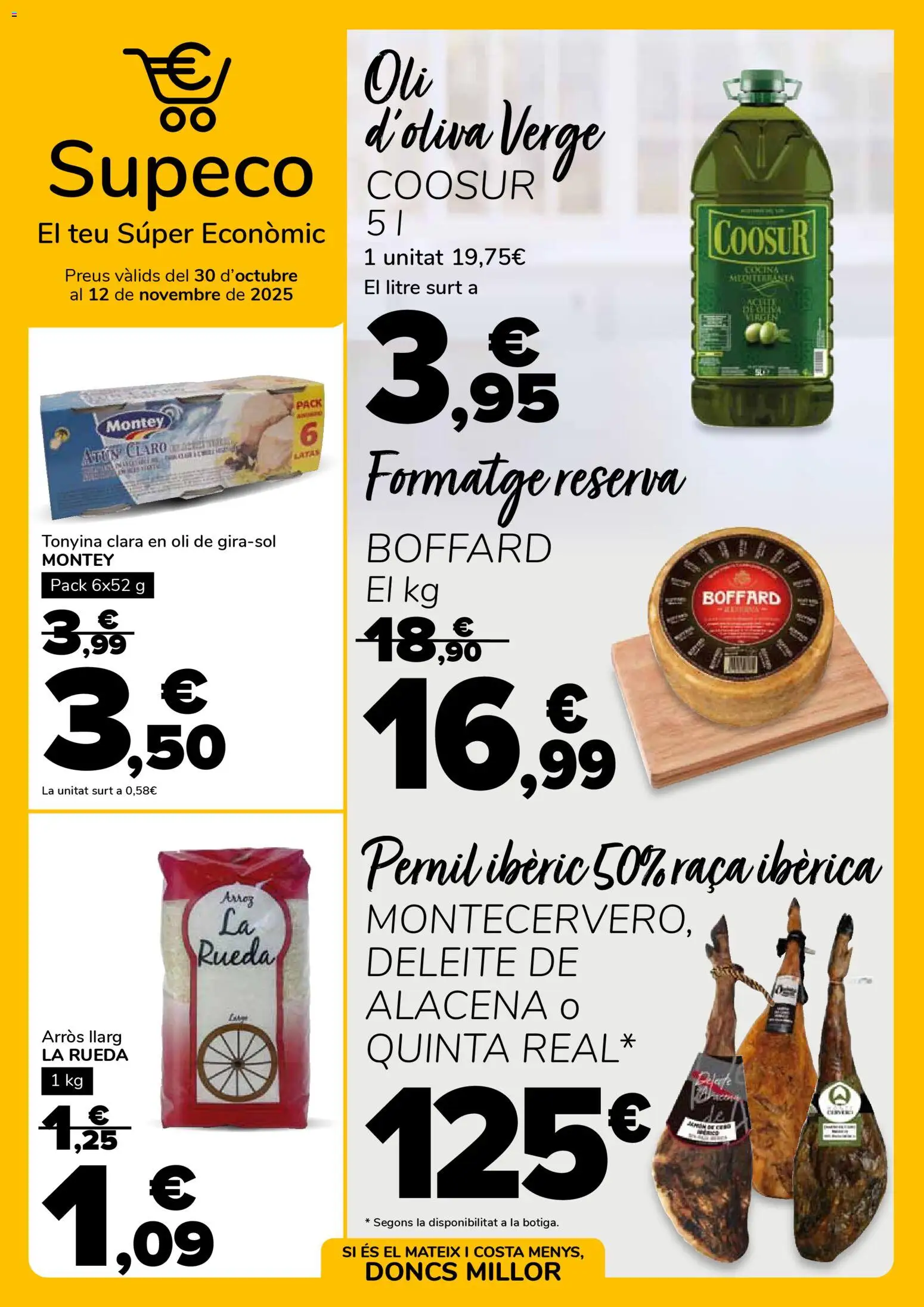 Vista previa del folleto de la tienda Supeco válido desde el 30/10/2025 