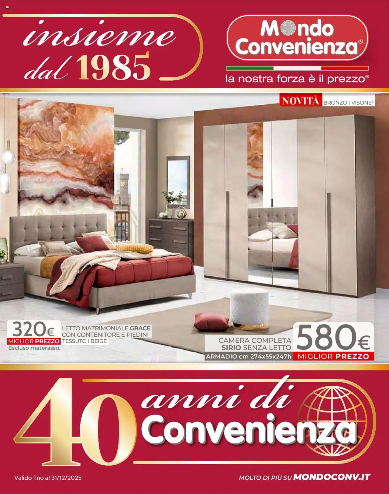 Volantino Mondo Convenienza valido da 09/09/2025 numero di pagina 1
