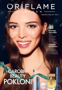 Pregled letka Katalog mesiac (číslo)/rok trgovine Oriflame vrijedi od 19.11.2025