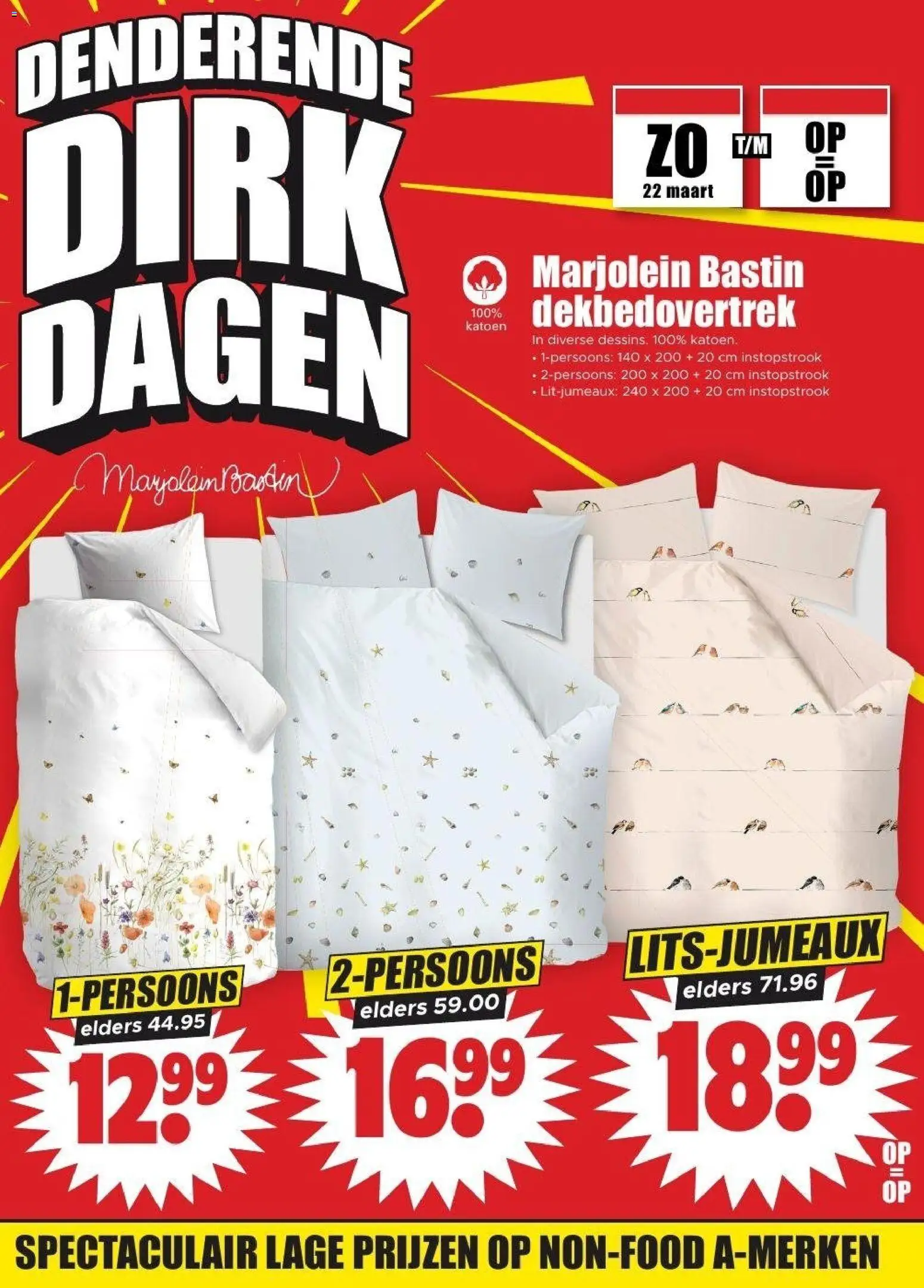Voorbeeld van Dirk Folder / Publicité van winkel Dirk geldig vanaf 22/03/2026