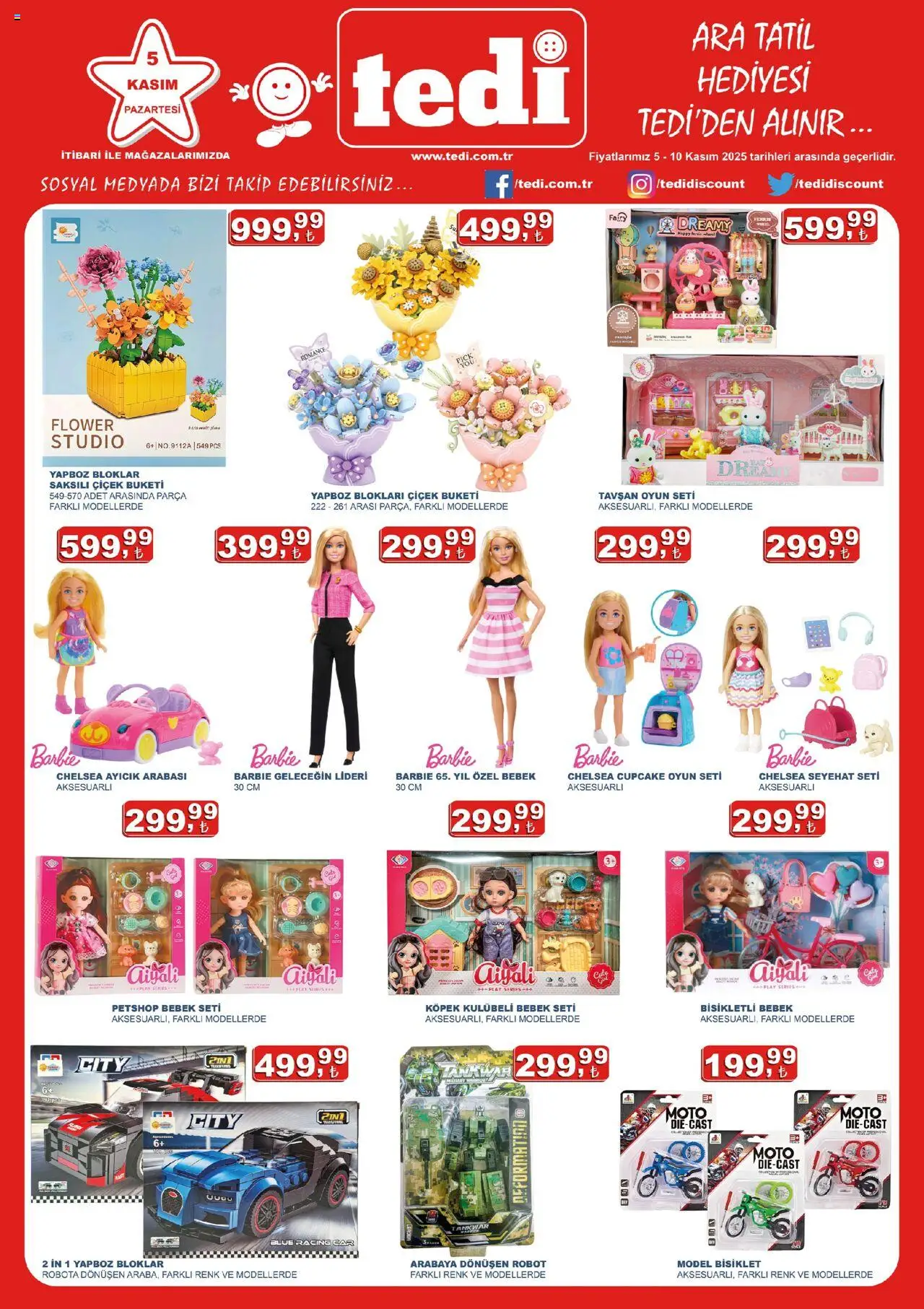 Tedi Katalog (05 - 10 Kasım 2025) - Sayfa numarası 1