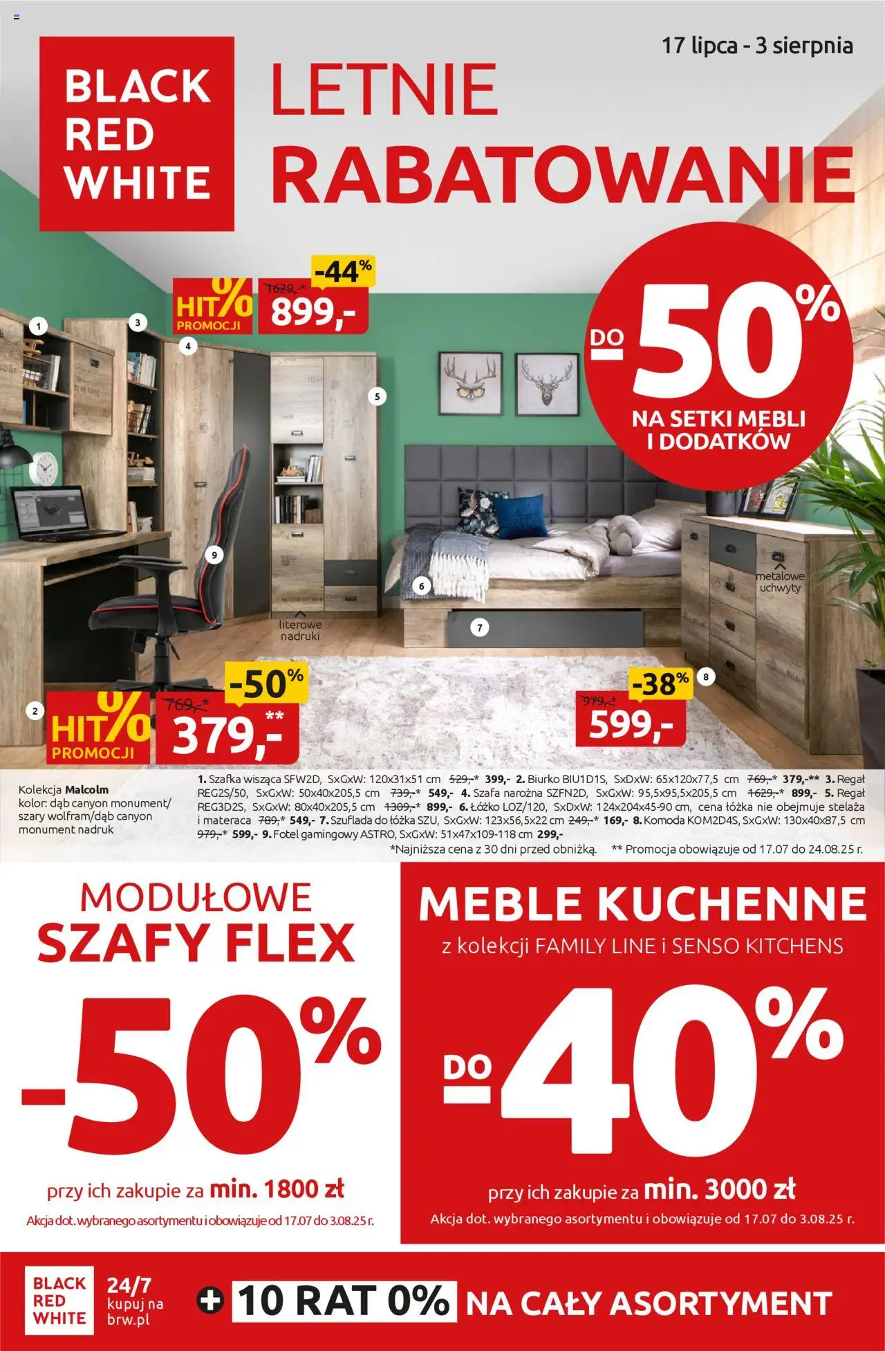 Black Red White Promocje od 17.07.2025 - Nowa Gazetka - Numer strony 1