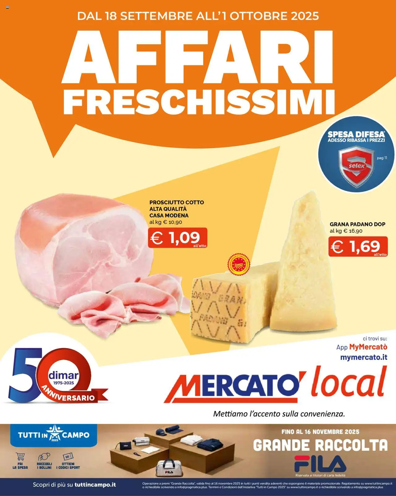 Volantino Mercatò valido da 18/09/2025 numero di pagina 1