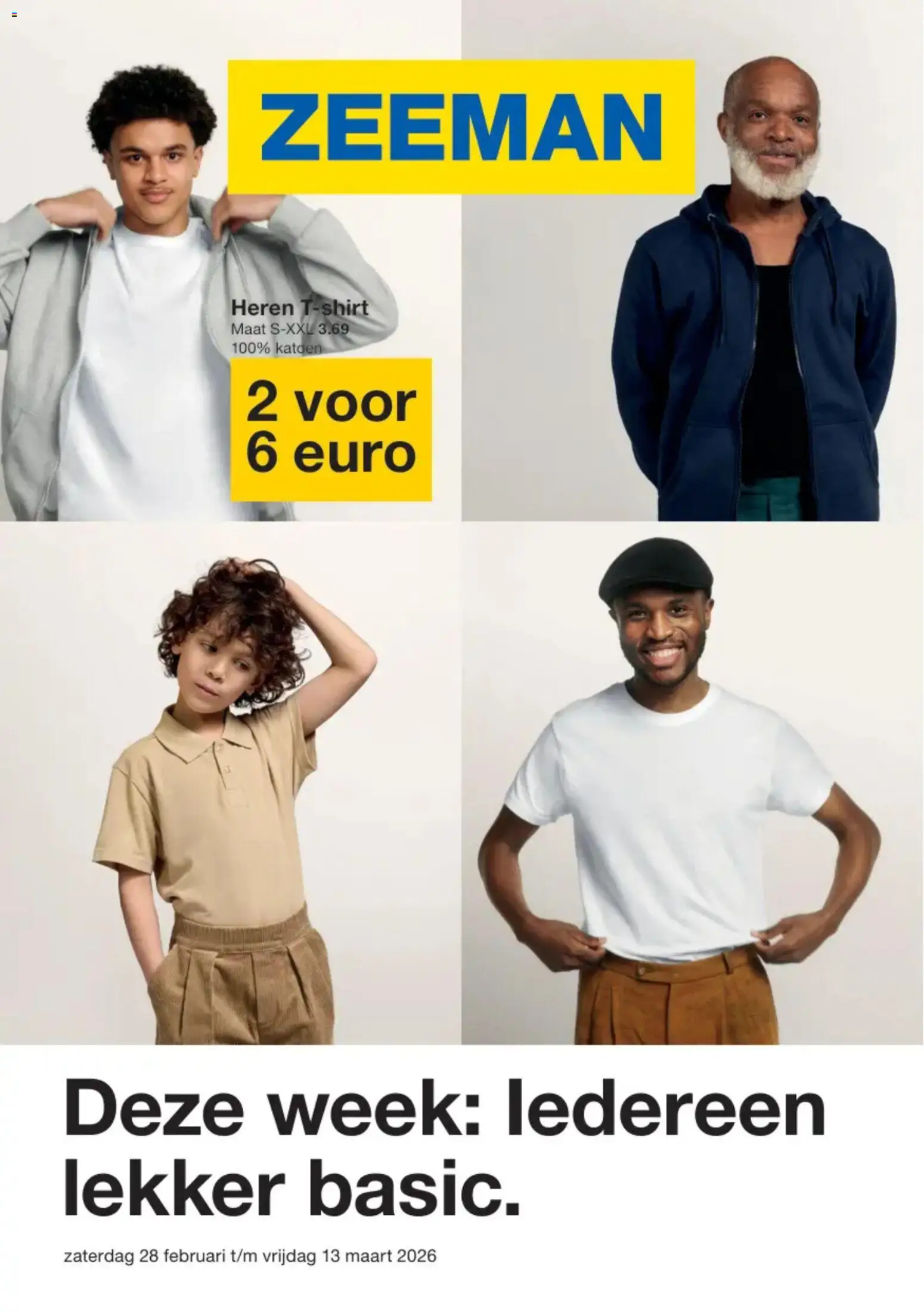 Voorbeeld van Zeeman Folder van winkel Zeeman geldig vanaf 28/02/2026