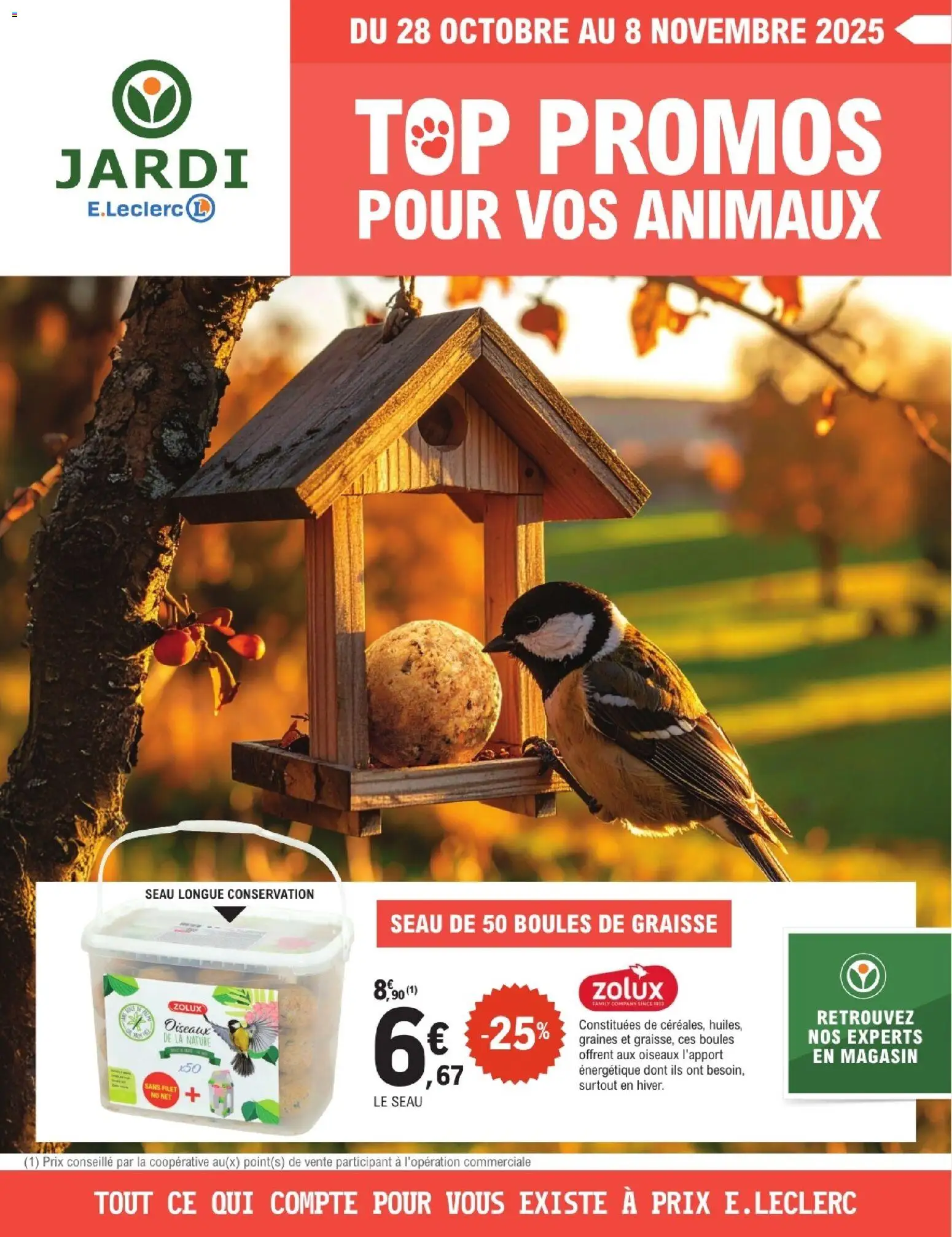 Catalogue de la boutique Brico E.Leclerc valable du 28/10/2025 - Page numéro 1