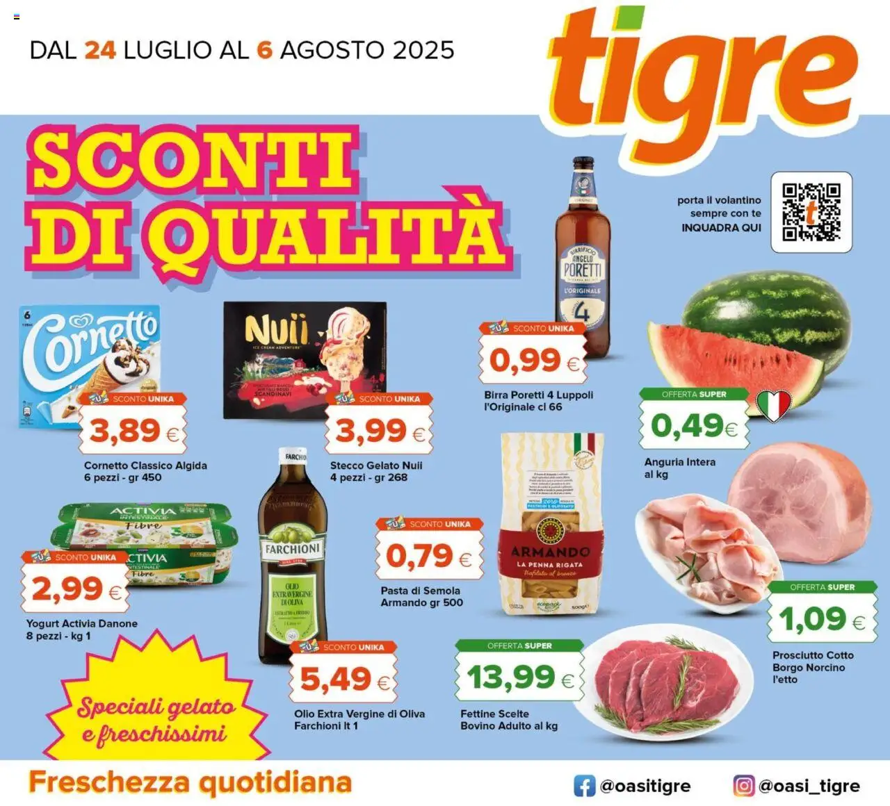 Volantino Tigre valido da 24/07/2025 numero di pagina 1