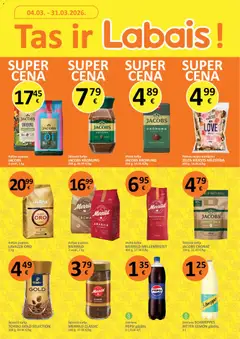 Skatīt Labais akciju bukletu, derīgs no 03.03.2026.
