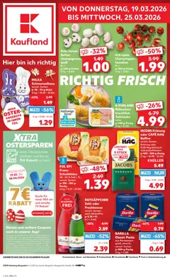 Vorschau von dem Prospekt des Geschäftes Kaufland, gültig ab dem 19.03.2026