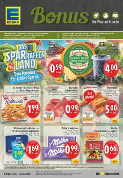 Vorschau von dem Prospekt des Geschäftes Edeka, gültig ab dem 13.10.2025