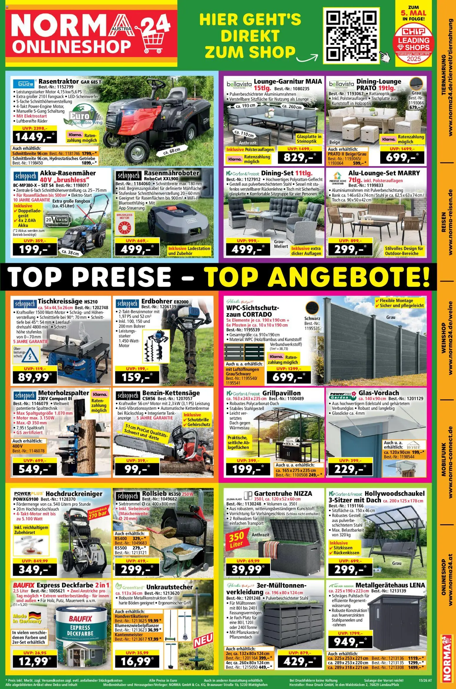 Vorschau der Angebote: Norma Norma Online shop gültig ab 06.04.2026