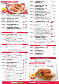 Prévisualisation de Catalogue du magasin Maximo formulaire valide 27/10/2025 | Page: 55