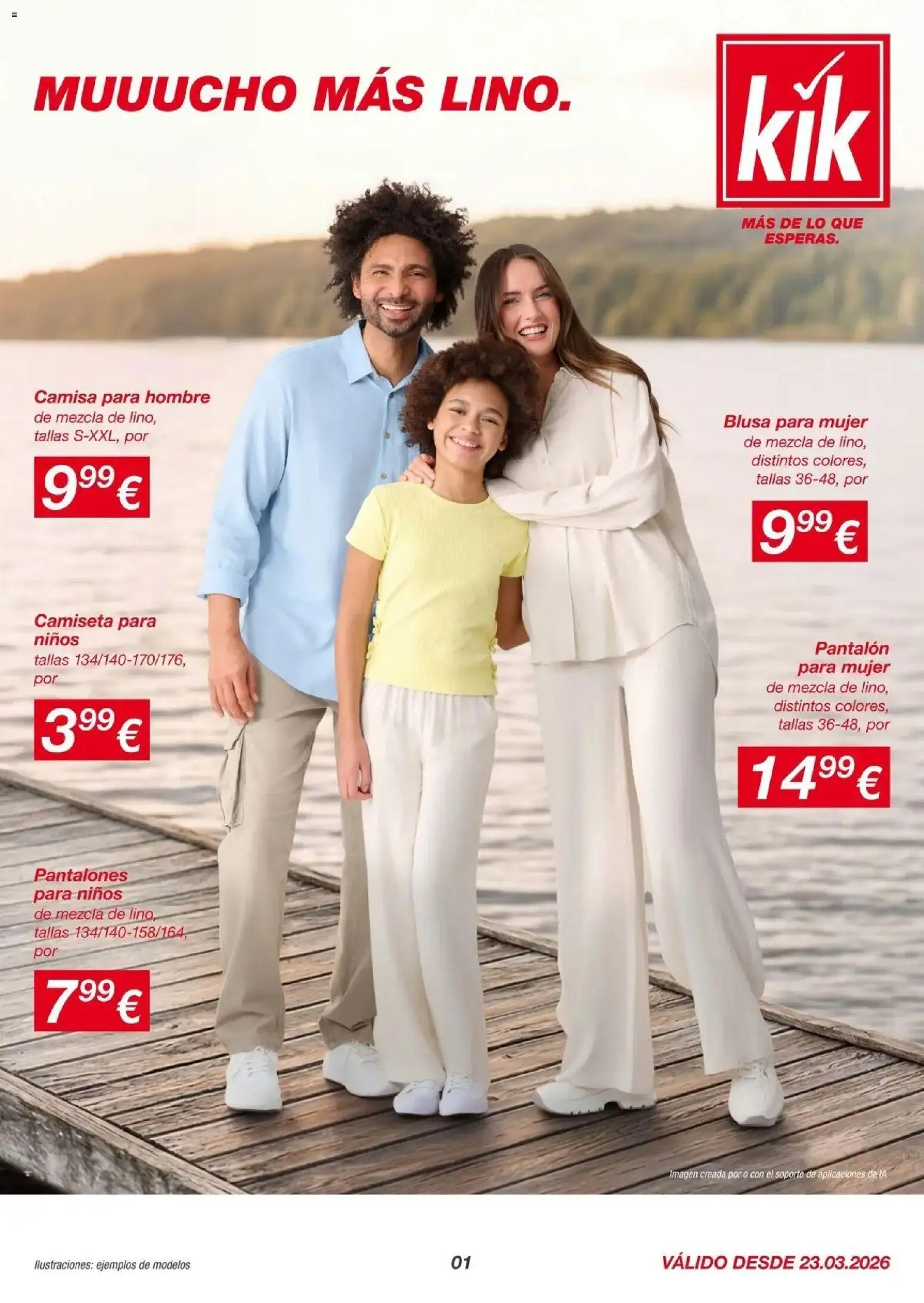 Vista previa del folleto de la tienda KIK válido desde el 22/03/2026 