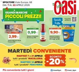 Anteprima dell'opuscolo Oasi volantino Spoltore dal negozio Oasi valido da 07/04/2026