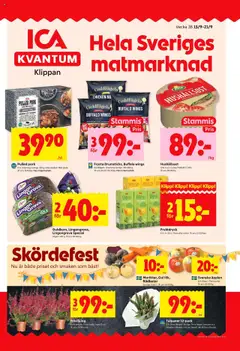 Förhandsgranska reklamblad Klippan från butik ICA Kvantum gäller från 15/09/2025