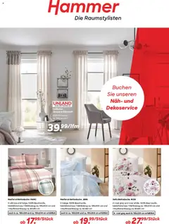 Vorschau von dem Prospekt des Geschäftes Hammer Zuhause, gültig ab dem 01.10.2025