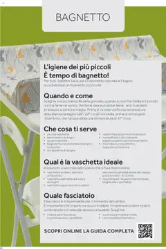 Anteprima dell'opuscolo Catalogo Il Bagnetto dal negozio Prenatal valido da 01/01/2025