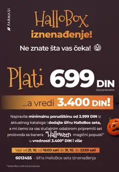 Pregled Farmasi kataloga - važi od 21.10.2025