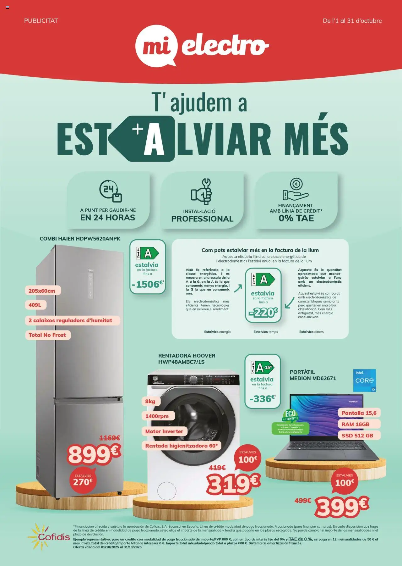 Mi Electro Folleto Catalan > 01/10 - 31/10/2025 > Ofertas