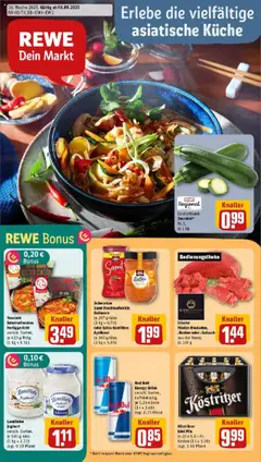 Vorschau von dem Prospekt des Geschäftes Rewe, gültig ab dem 01.09.2025