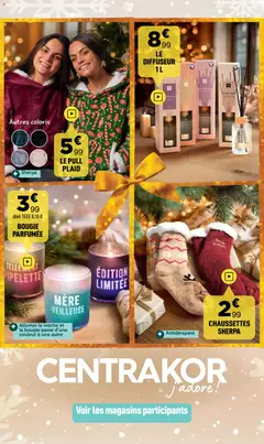 Prévisualisation de Catalogue Cadeaux d'exception du magasin Centrakor formulaire valide 01/12/2025