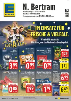 Vorschau von dem Prospekt des Geschäftes Edeka, gültig ab dem 01.12.2025