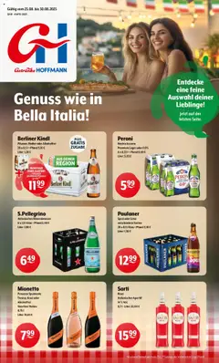 Vorschau von dem Prospekt des Geschäftes Getränke Hoffmann, gültig ab dem 25.08.2025