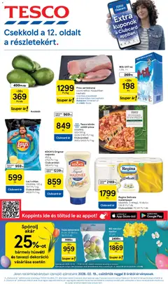 Tesco - Akciós újság Tesco megtekintése, amely érvényes 2026.02.19.-től