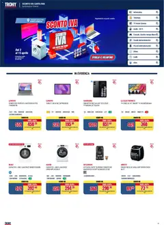 Anteprima dell'opuscolo Trony volantino Roma dal negozio Trony valido da 02/04/2026