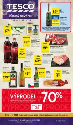 Náhled nabídky: Tesco Hypermarket platný od 27.12.2025