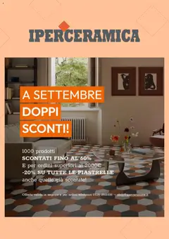 Anteprima dell'opuscolo Attuale volantino dal negozio Iperceramica valido da 01/09/2025