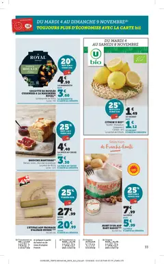 Prévisualisation de Catalogue du magasin bi1 formulaire valide 03/11/2025 | Page: 33