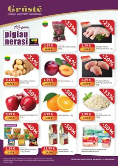 GRUSTE parduotuvės leidinio GRUSTE leidinys - Pigiau nerasi galiojančio nuo 2026.04.11 peržiūra