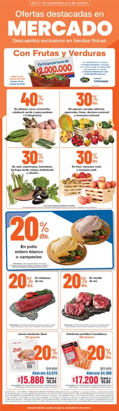 Vista previa del folleto de la tienda Alkosto válido desde el 27/09/2025 
