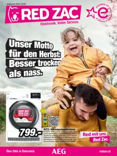 Vorschau der Angebote: RED ZAC Besser Trocken Als Nass gültig ab 20.10.2025