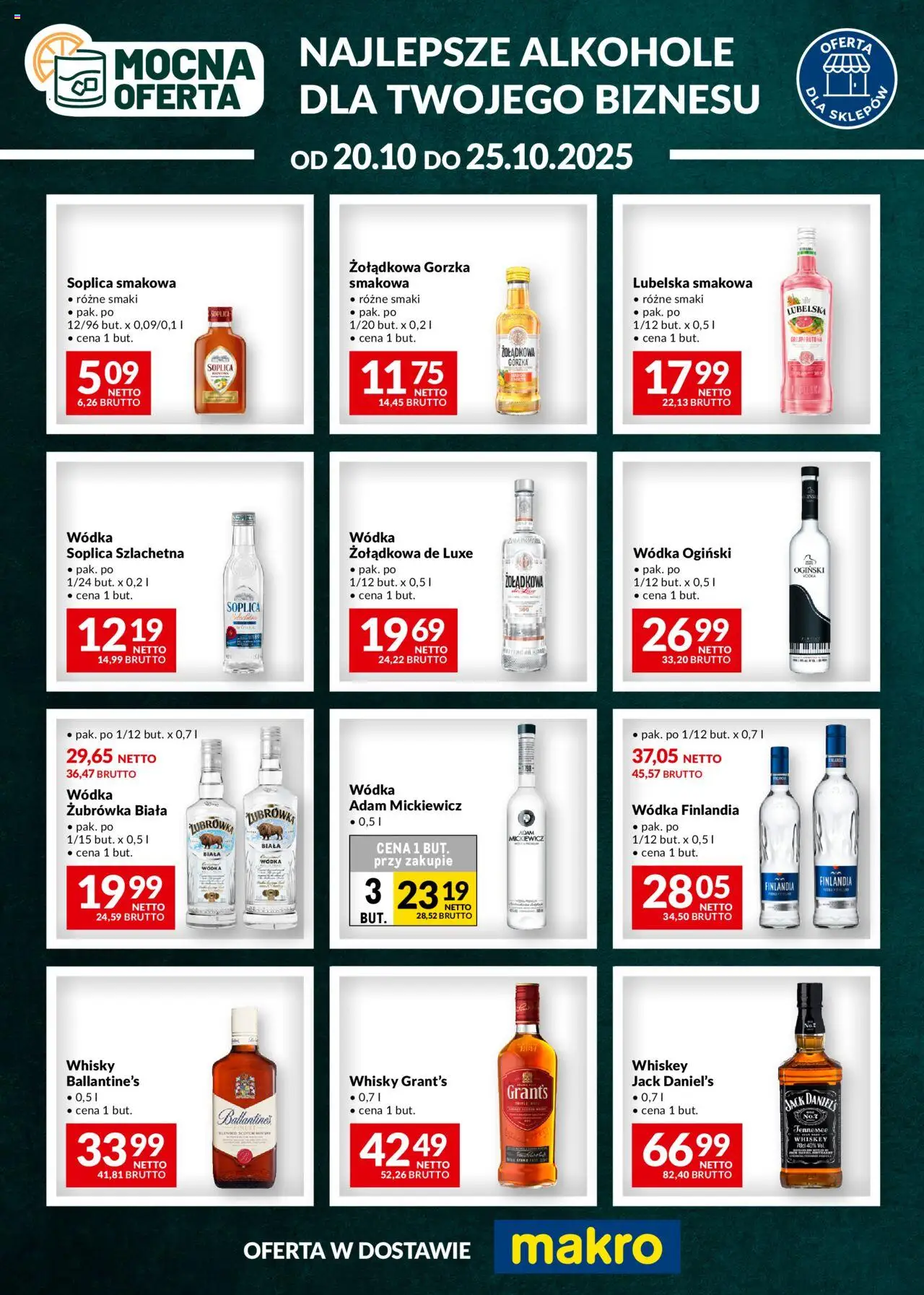 Makro Mocna oferta od 20.10.2025 - Nowa Gazetka - Numer strony 1