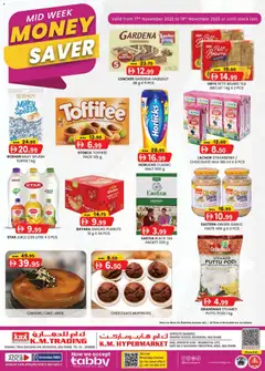 Preview of the catalogue Mid-week money saver Musaffah Edition of store KM Trading valid from 17 Nov, 2025