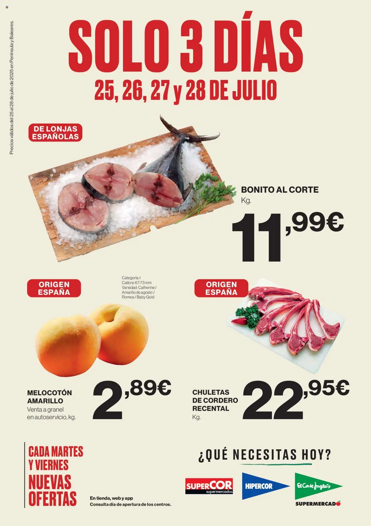 Hipercor Catálogo > 25/07 - 28/07/2025 > Ofertas